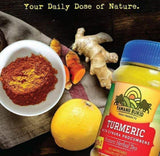 Turmeric Tea 10-in-1 Instant Powder drink w/ Gynura Procumbens Curcuminoids Curcumin Healthy natural herbs and spices Ginger, Lemongrass, Moringa