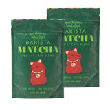 Two Leaves and a Bud Barista Matcha Sweetened Latte Blend, Japanese Matcha Green Tea Powder, 2 Resealable Bags, 240 grams