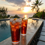 Liquid Death Iced Tea - Dead Billionaire (Black Tea/Lemonade), Less Sugar*, Boost of Caffeine, B Vitamins, No Artificial Sweeteners, 12 Fl Oz (Pack
