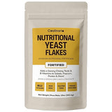 Coolinario Fortified Nutritional Yeast Flakes (10 OZ) Savory Cheese-Like Flavor for Vegan Cooking | Rich in B-Vitamins, Protein & Fiber | Ideal