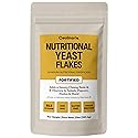 Coolinario Fortified Nutritional Yeast Flakes (10 OZ) Savory Cheese-Like Flavor for Vegan Cooking | Rich in B-Vitamins, Protein & Fiber | Ideal