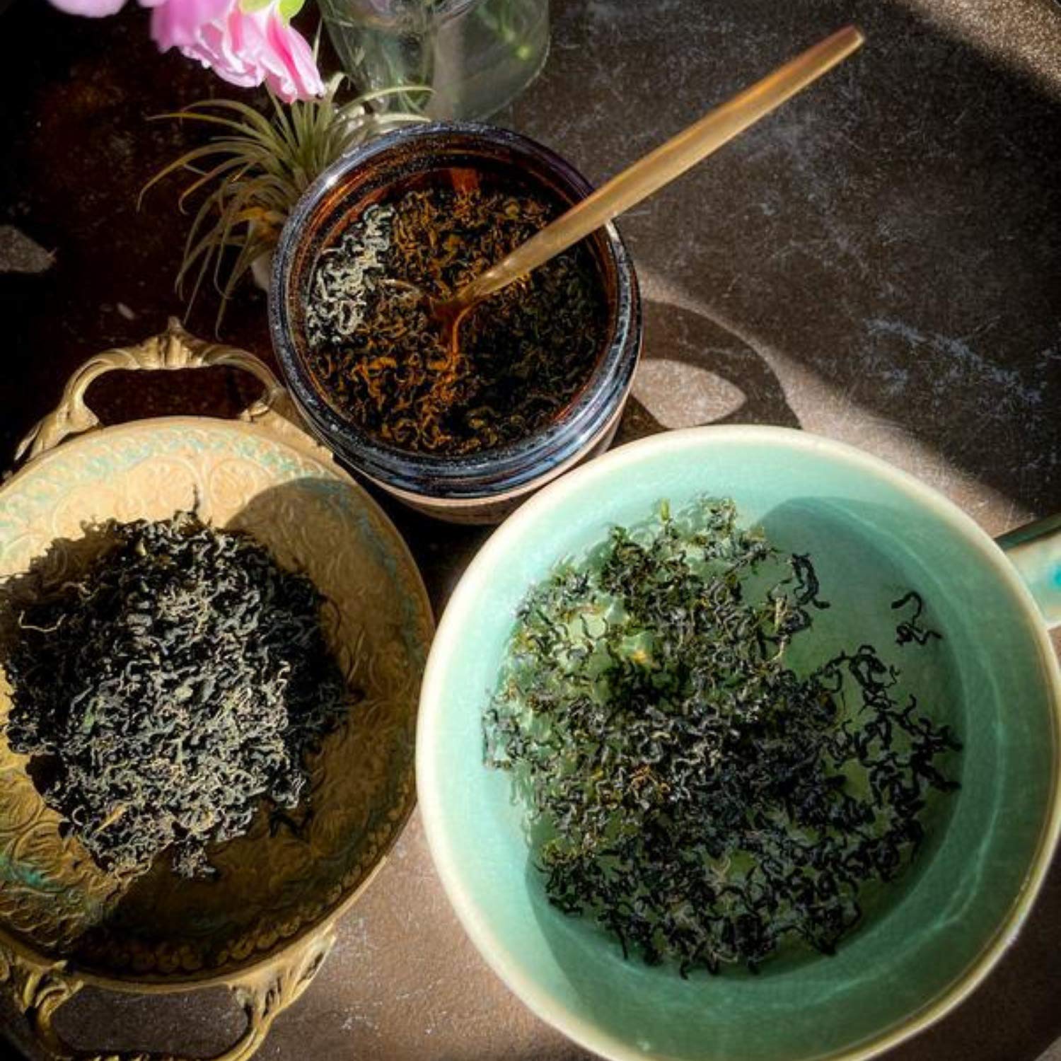 Anima Mundi Apothecary Gynostemma - Wild Grown Jiaogulan Leaf for Tea - Natural Source of Nutrients, Antioxidants, Vitamins and Minerals - Longevity