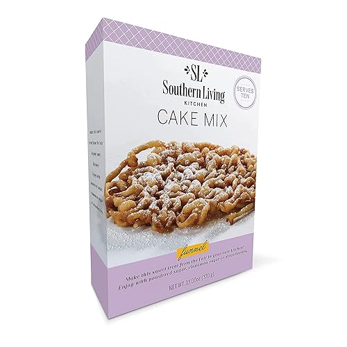 Southern Living Funnel Cake Mix, Boxed Cake Mix for Funnel Cake Fritters & Cakes, 13 oz.