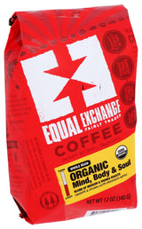 100% Organic Whole Bean Mind, Body & Soul Coffee