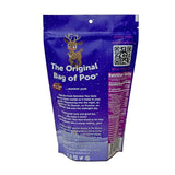 The Original Bag of Poo®, Reindeer Poo (Black Cherry Flavor Cotton Candy) Novelty Poop Gag Gift. Free sticker inside.