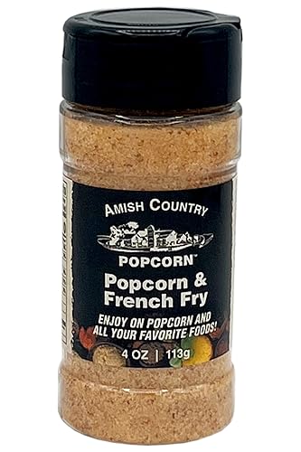 Amish Country Popcorn | Popcorn & French Fry Dust - 4 oz | Old Fashioned, Non-GMO and Gluten Free