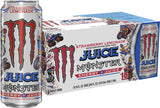 Monster Energy Juice Strawberry Lemonade, Energy + Juice, Energy Drink, 16 Ounce (Pack of 15)