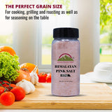 Himalayan Chef Pink Salt Fine Shaker, 12.50 oz/Each, 100% Natural Gourmet Pink salt, Enrich with 84 Minerals | Perfect for cooking & Seasoning, Pack