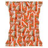 Reses White Cream Peanut Butter Ghosts Halloween Candy Bag - Individually Wrapped 1LB (25 Counts) - Ghost Shaped Milk Chocolate Candy Bulk, Snack Size