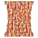 Reses White Cream Peanut Butter Ghosts Halloween Candy Bag - Individually Wrapped 1LB (25 Counts) - Ghost Shaped Milk Chocolate Candy Bulk, Snack Size
