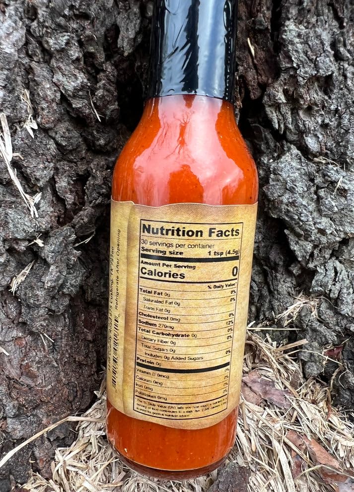 Pepper Belly Pete's Zippy-Zap Gourmet Hot Sauce-Pepper Sauce-Premium Red Cayenne 5oz