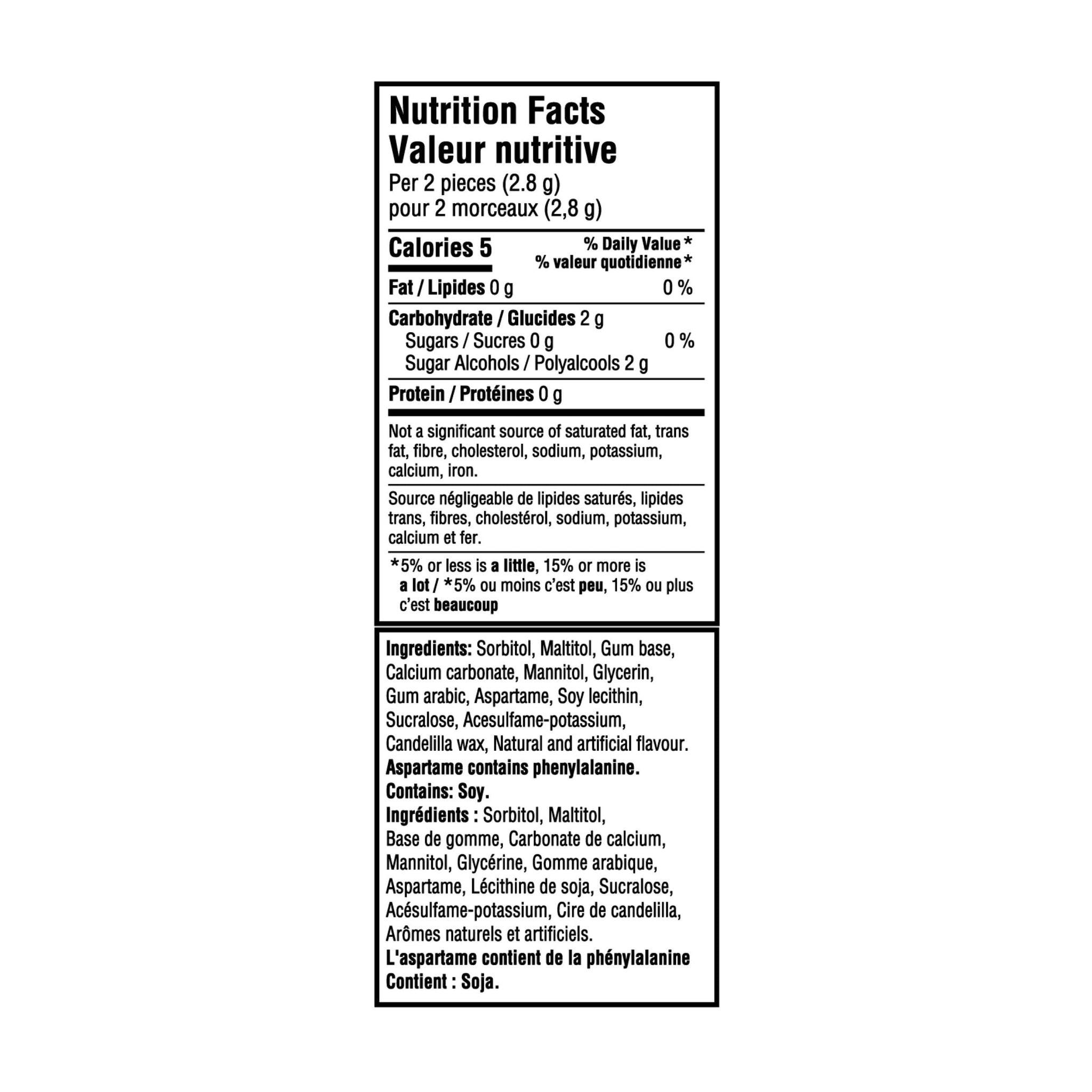 Dentyne Ice Arctic Bubble 12x12/144ct