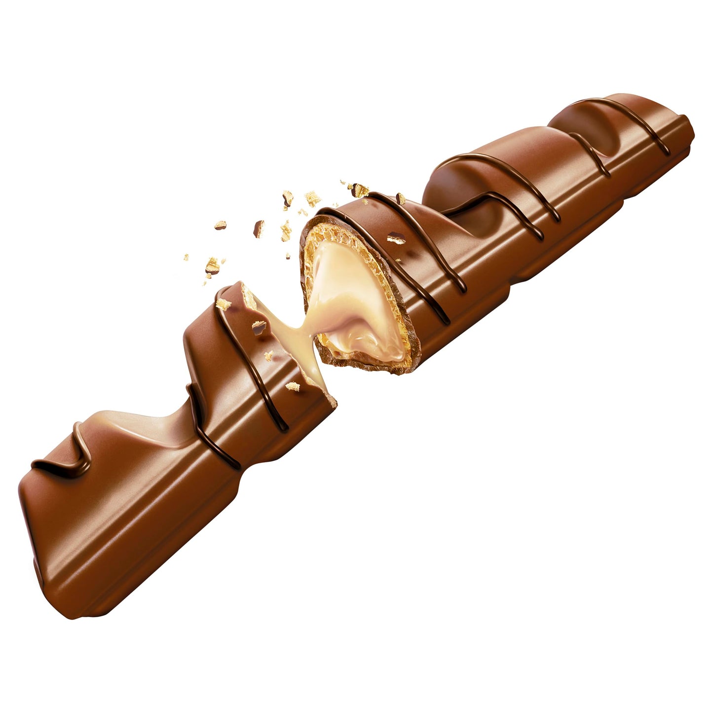 Ferrero Kinder Bueno Wafer Cookies, 1.5 Ounce (43 g) (Pack of 30)