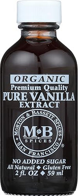 MORTON & BASSETT VANILLA EXTRCT PURE ORG 2 FO