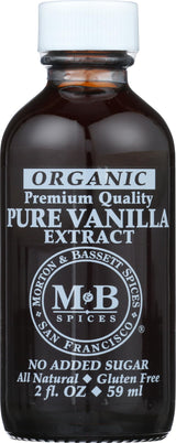 MORTON & BASSETT VANILLA EXTRCT PURE ORG 2 FO