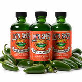 Liv’n Spicy | Spicy Jalapeño Elixir | 3 Pack | Zero Calorie Cocktail Mixer | Vegan | Sugar-Free | Organic Jalapeño Infusion | Guilt-Free Heat | Drink