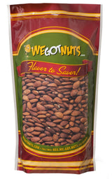 We Got Nuts® Roasted Unsalted Almonds - Packed Fresh in Resealable Bag (32oz - 2 Pound Bag