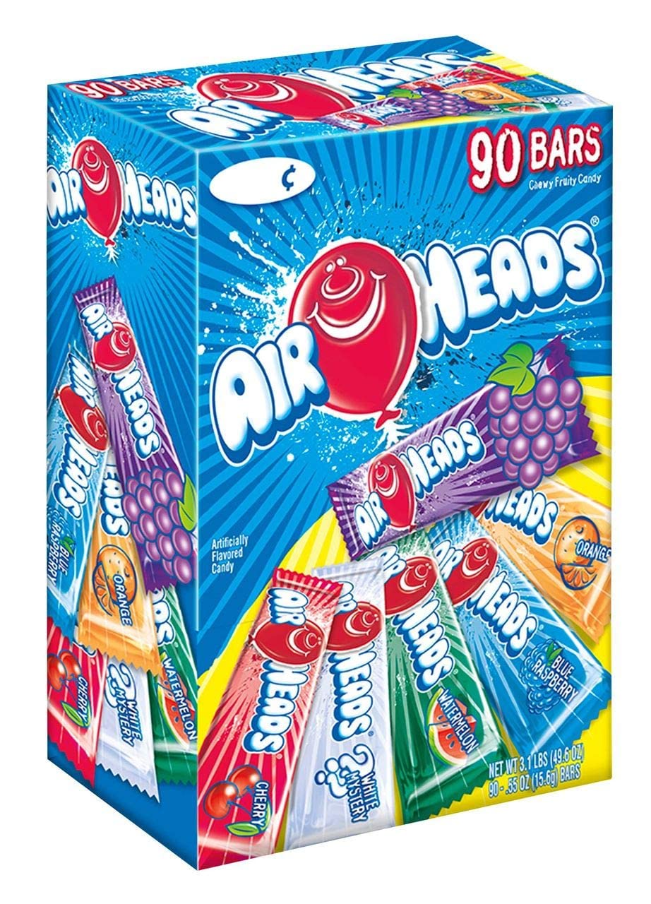 Product of Airheads Chewy Fruit Candy, Variety Pack, 90 ct. - pack of 2