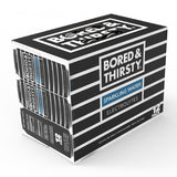BORED & THIRSTY Sparkling Water with Electrolytes,16 FL OZ - 100% Recyclable Aluminum Cans 12 Pack, Crisp Bubbles with a Smooth Finish, A Great Mixer
