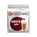 TASSIMO Costa LATTE x3 Packs, Total 48 T Discs Capsules