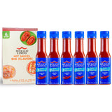 Mexico Lindo 7 Mares Hot Sauce | Perfect for Fish & Seafood | 10,800 Scoville Level | Spicy Flavor | 5 Fl Oz Bottles (Pack of 6)