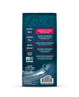 Laird Superfood Peruvian Dark Roast Coffee with Functional Mushrooms, Certified Organic Peruvian Ground Coffee Beans, Gluten-Free, Dairy-Free