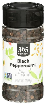 365 by Whole Foods Market, Whole Black Peppercorns, 1.87 Ounce