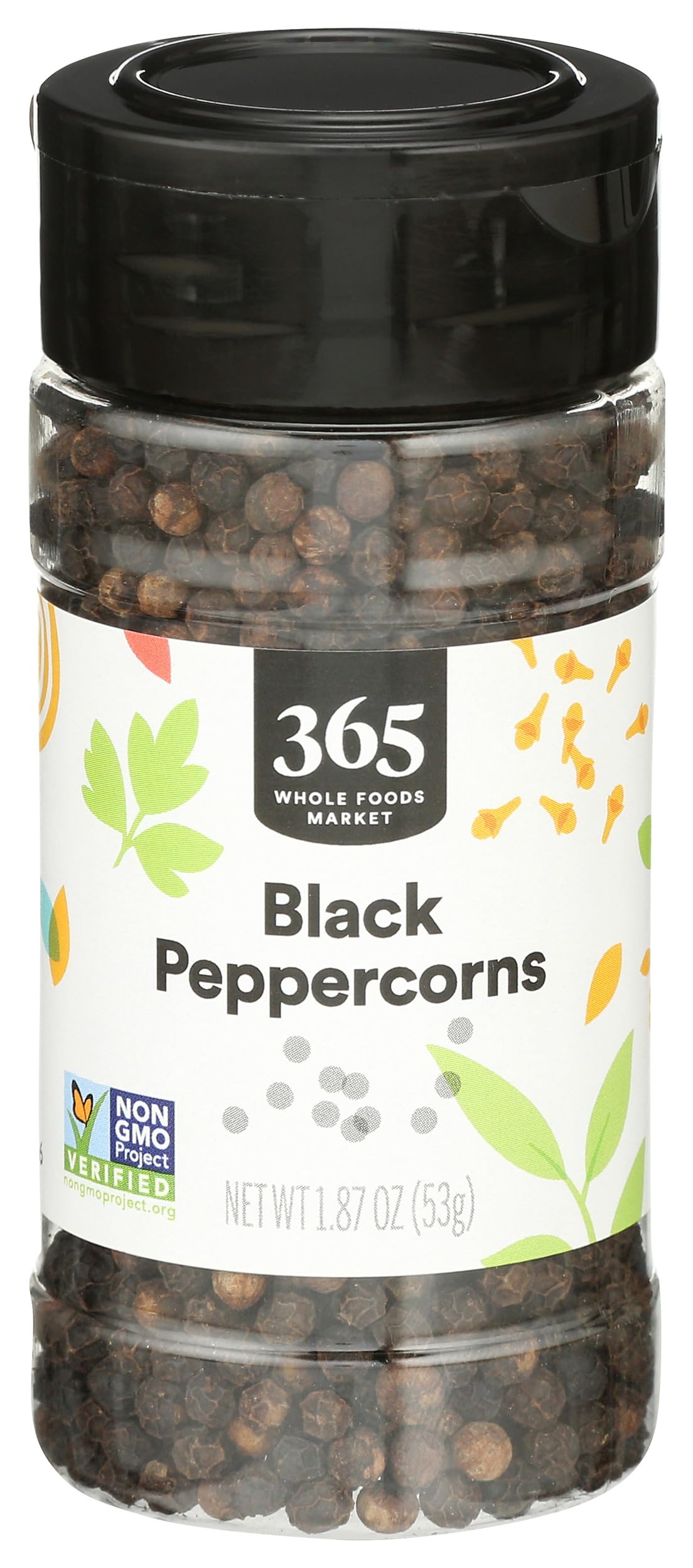 365 by Whole Foods Market, Whole Black Peppercorns, 1.87 Ounce