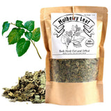 EidolonGreen [China Medicinal Herb] Mulberry Loose Leaves (Mulberry Leaf/Sangye/??/??/Folium Mori) Dried Loose Leaves 3 Oz (88 g)