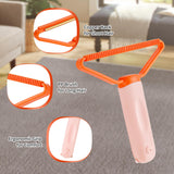 Pet Hair Removal Tool Kit,Cat and Dog Hair Remover for Couch Furniture Carpet Fur Lint with Reusable lint Roller Car Brush and Small Carpet Rake