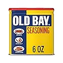 OLD BAY Seasoning, Classic Seafood, Non GMO, Gluten Free, Unique Blend of 18 Herbs & Spices for Shrimp, Crab Dip, Seafood & More, 6 oz