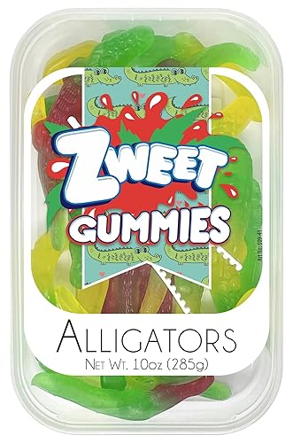 Zweet Gummy Alligators - 10 oz. Tub