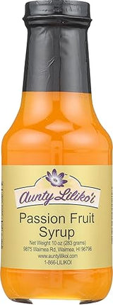 Aunty Lilikoi Passion Fruit Syrup, 10 OZ