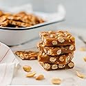 Gourmet Peanut Brittle - Fresh Homemade Style Crunchy Peanut Brittle - NON-GMO, Preservative Free (8oz)