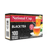 National Cup Black Tea, 100 Tagless Tea Bags (Pack of 3)