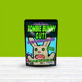 Zombie Bunny Guts Cotton Candy - Zombie rabbit apocalypse survival design - Easter candy for kids - Gluten-free, Made in America, Blue cotton candy