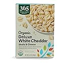 365 by Whole Foods Market, Organic White Cheddar Shells and Cheese Deluxe, 12 Ounce