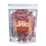 Essential Spice Dried Japones Chilies - Clean, Sharp Heat with Mild Flavor - Whole Dried Red Chilies for Stir-Fries, Salsas, Infused Oils & Spicy