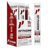 1st Phorm Meat Sticks, Seasoned BBQ Protein Snacks, 18g Protein Per Serving, Pork & Beef Sticks, Healthy Snacks On The Go, Gluten Free, Low Carb, Low
