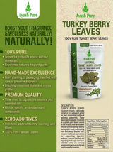 100g Dried Turkey Berry Leaves Powder (Solanum Torvum) Pure Grade A Quality Healthy Leaves Powder