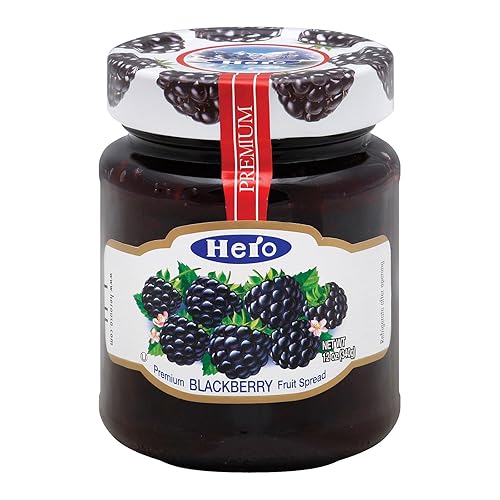 Hero Blackberry Fruit Spread, 12 Ounce