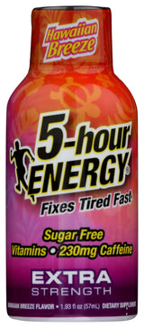 5-Hour Energy Sugar Free Hawaiian Breeze Energy Shot 1.93 oz