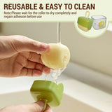 NIOIPXA Mini Portable Lint Roller, Reusable Lint Rollers, Washable Sticky Roller for Pet Hair Debris Removal Tool - Mini Lint Roller for Purse