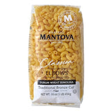 Mantova Bronze Die Cut Elbow Pasta - Authentic Italian Macaroni, Slow-Dried for Superior Texture & Sauce Absorption, Made with 100% Durum Wheat