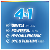 Purex Free and Clear Liquid Detergent for Sensitive Skin, 4.43 Liters (Packaging May Vary)