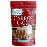 Mom's Place Gluten-Free Carrot Cake Mix - Moist, Spiced, and Dairy-Free - Allergen-Friendly, Non-GMO, Easy to Prepare 15.3 Oz