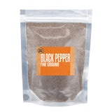 Essential Spice Fine Ground Black Pepper, 16 oz - Sharp, Pungent & Aromatic Flavor - Finely Ground Pepper for Seasoning, Cooking, Sauces & Everyday