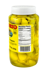 El Pato Hot Chili Peppers 22oz Pickled Yellow Chili Peppers 624g Kosher