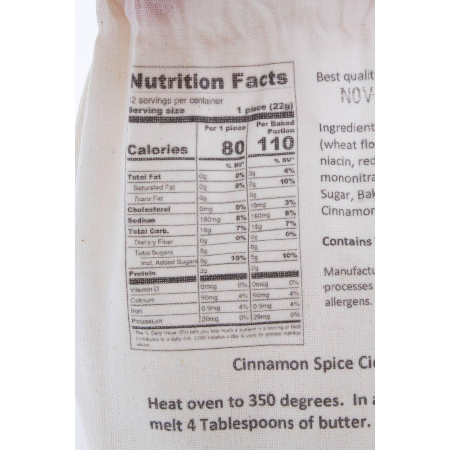 Lehman's Homemade Bread Mix, Quick and Easy to Prepare and Bake, 9.25 oz Gift Bag, Sweet Cinnamon Spice Cider Bread