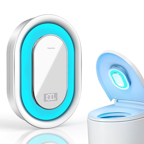 XuEpeTim Smart Toilet UV-C Sanitizing &Odor-Control System - Motion-Activated, Chemical-Free Automatic Deodorizer with Safety Sensor & Long-Life